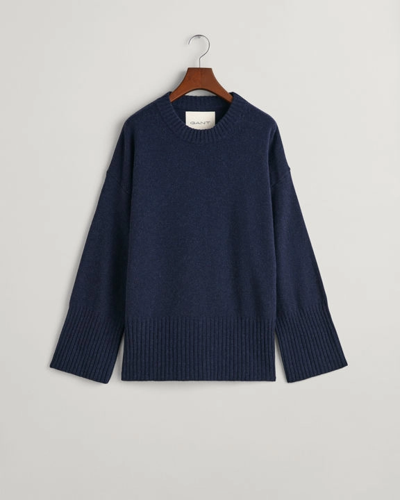 Lounge c-neck sweater-Genser-Gant-Aandahls