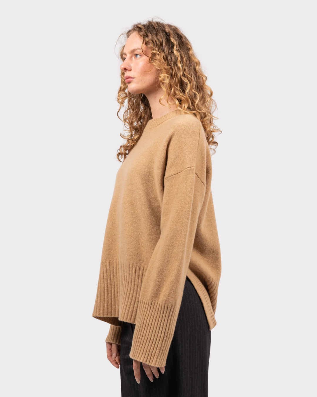 Lounge c-neck sweater-Genser-Gant-Aandahls