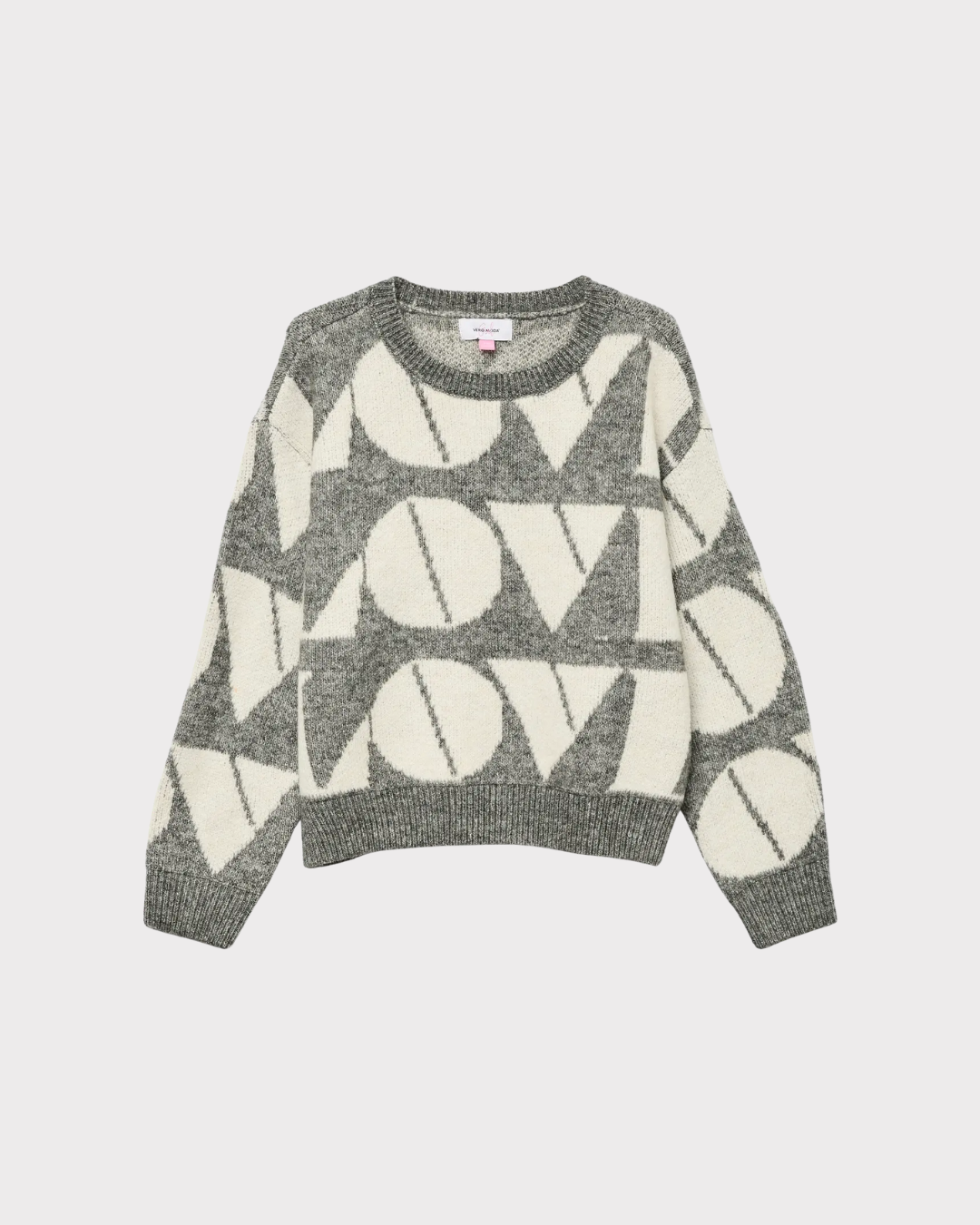 Love Ls O-Neck Pullover Girl-Strikk-Vero Moda Girl-Aandahls