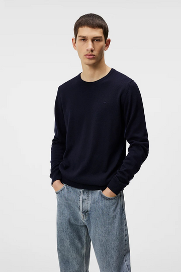 Lyle merino crew neck sweater-Genser-J.Lindeberg-Aandahls