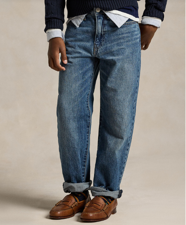 Lynwood Relaxed Cotton Jeans-Bukse-Polo Ralph Lauren-Aandahls