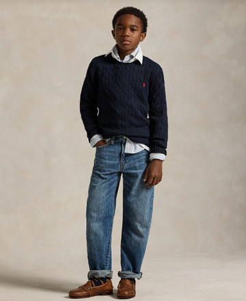 Lynwood Relaxed Cotton Jeans-Bukse-Polo Ralph Lauren-Aandahls