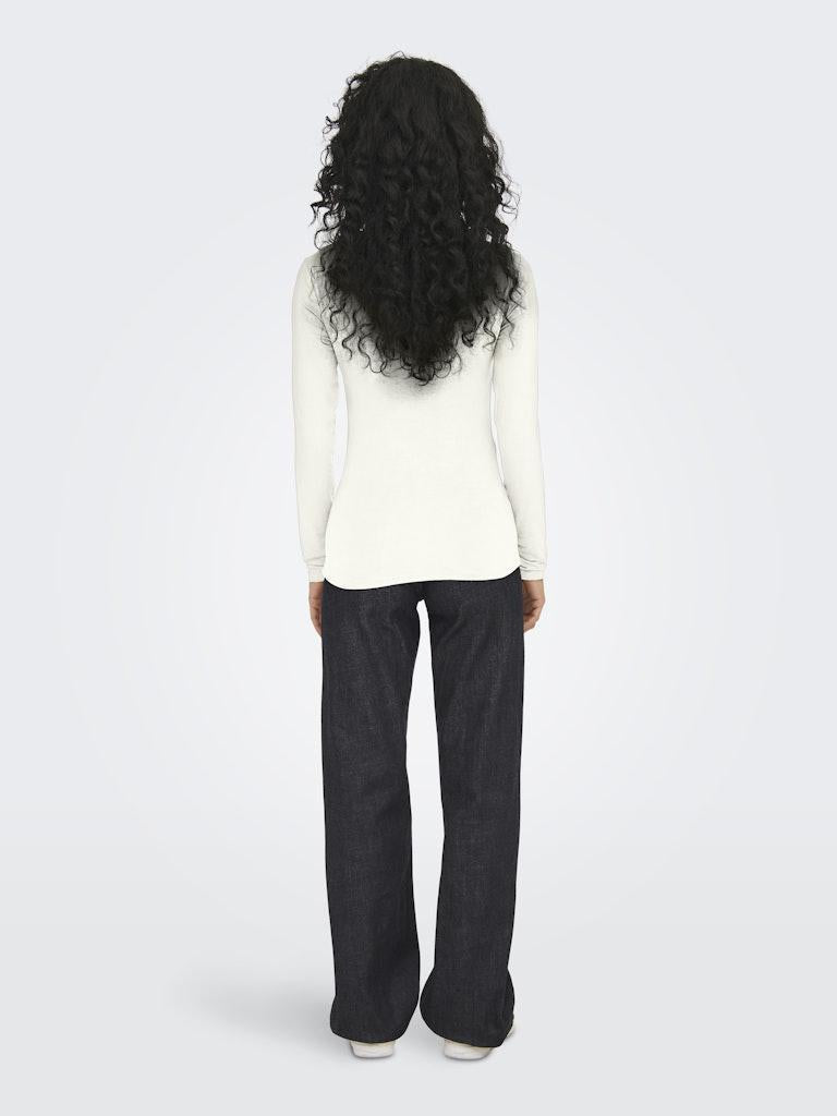 MILA L/S O-NECK TOP-Topper-Jacqueline de Yong-Aandahls
