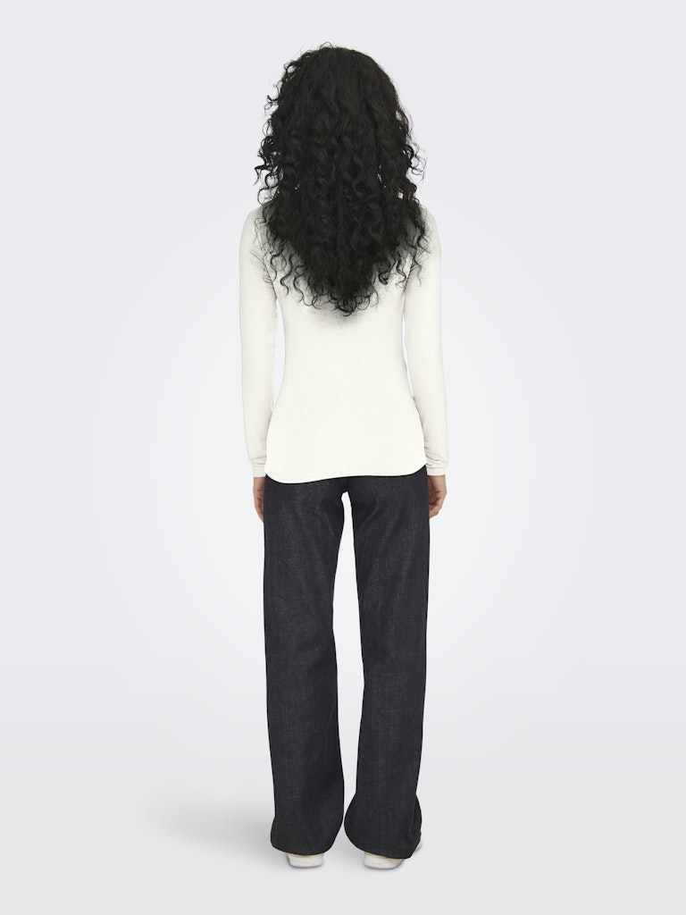 MILA L/S O-NECK TOP-Topper-Jacqueline de Yong-Aandahls