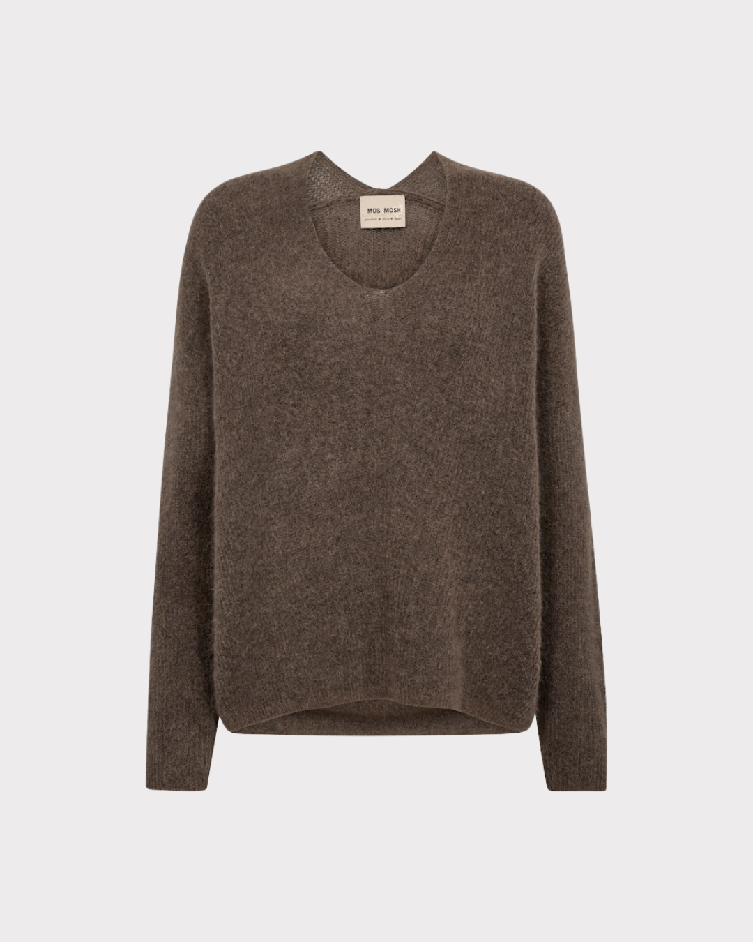 MMThora v-neck knit-Genser-Mos Mosh-Aandahls