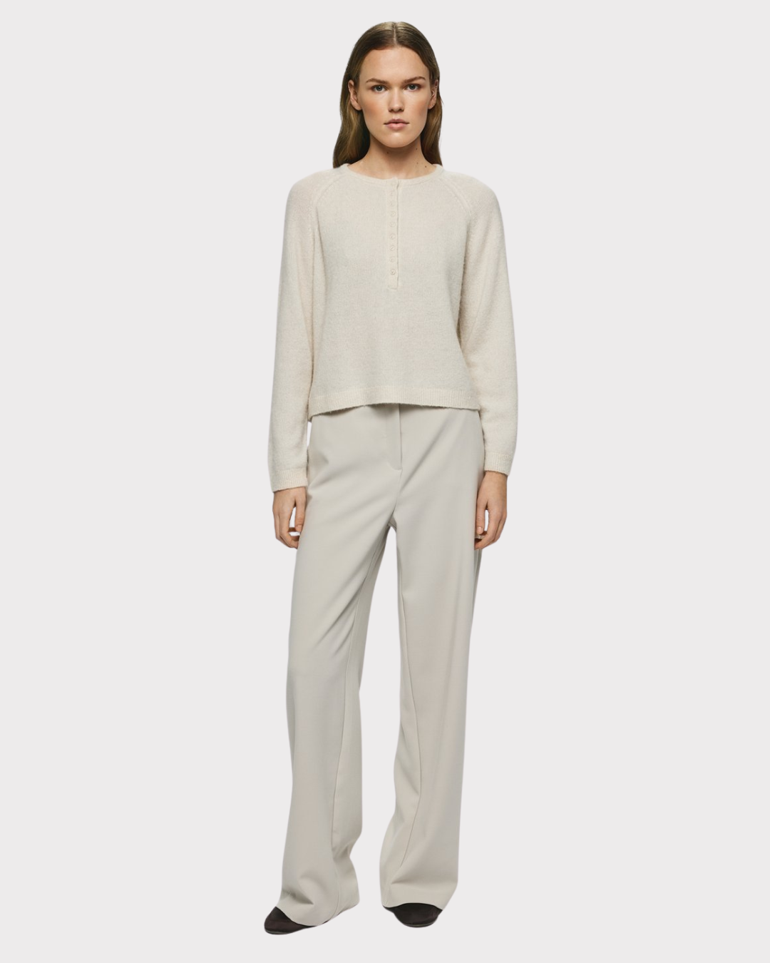 MSCHCopenhagen Michelle HW Wide pants REGULAR-Bukse-MSCH Copenhagen-Aandahls