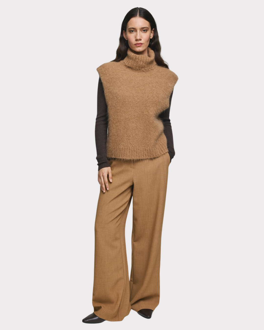 Macy Michelle HW wide Pants Regular-Bukse-MSCH Copenhagen-Aandahls