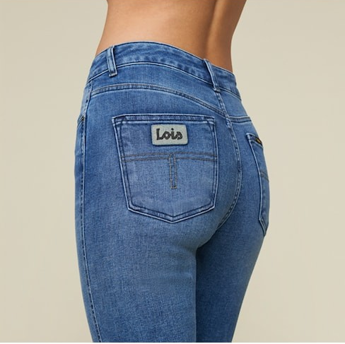 Malena Re Ram Cobalt-Jeans-LOIS-Aandahls