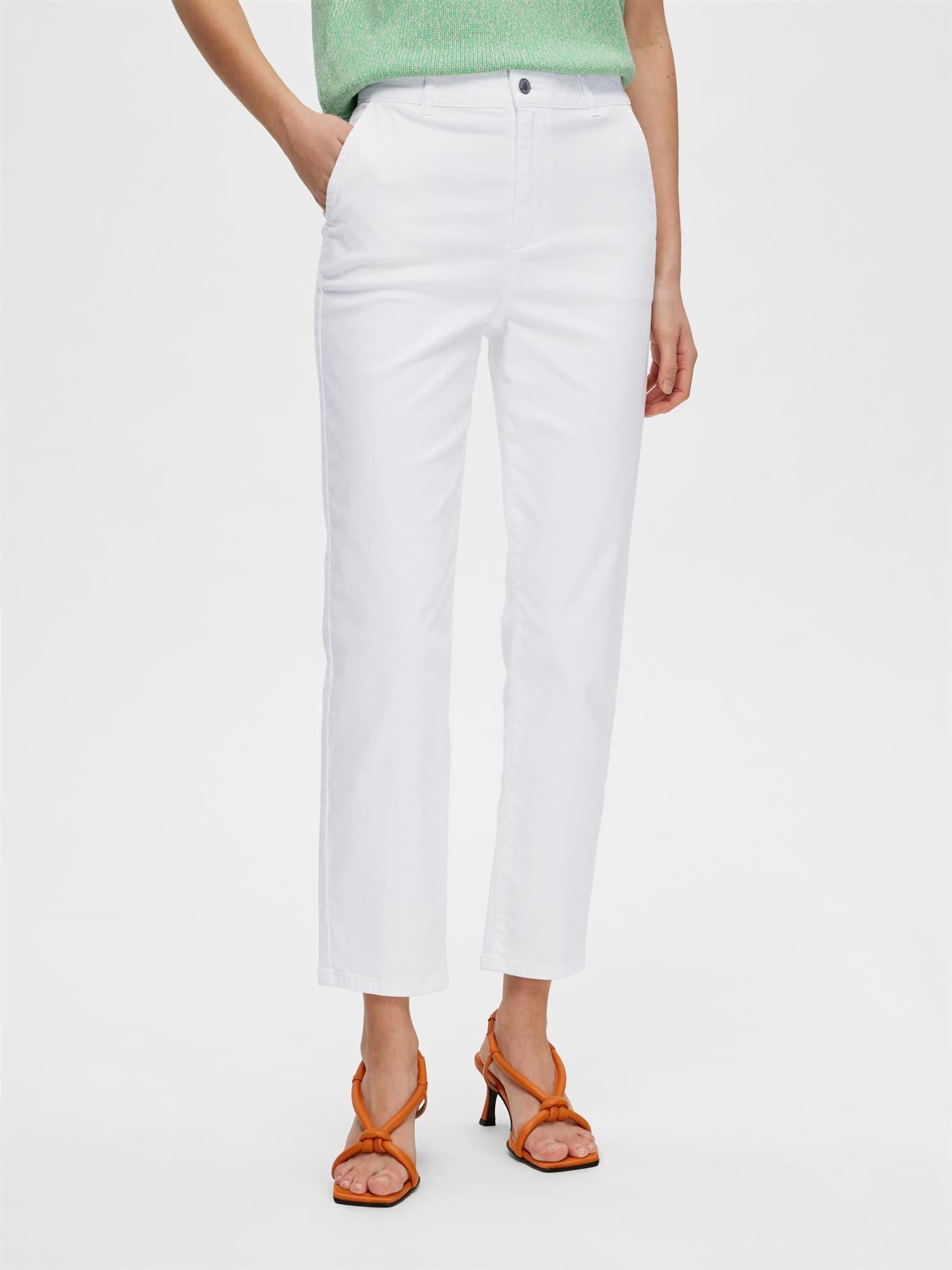 Marina Chino Pants NOOS-Chinos-Selected Femme-Aandahls