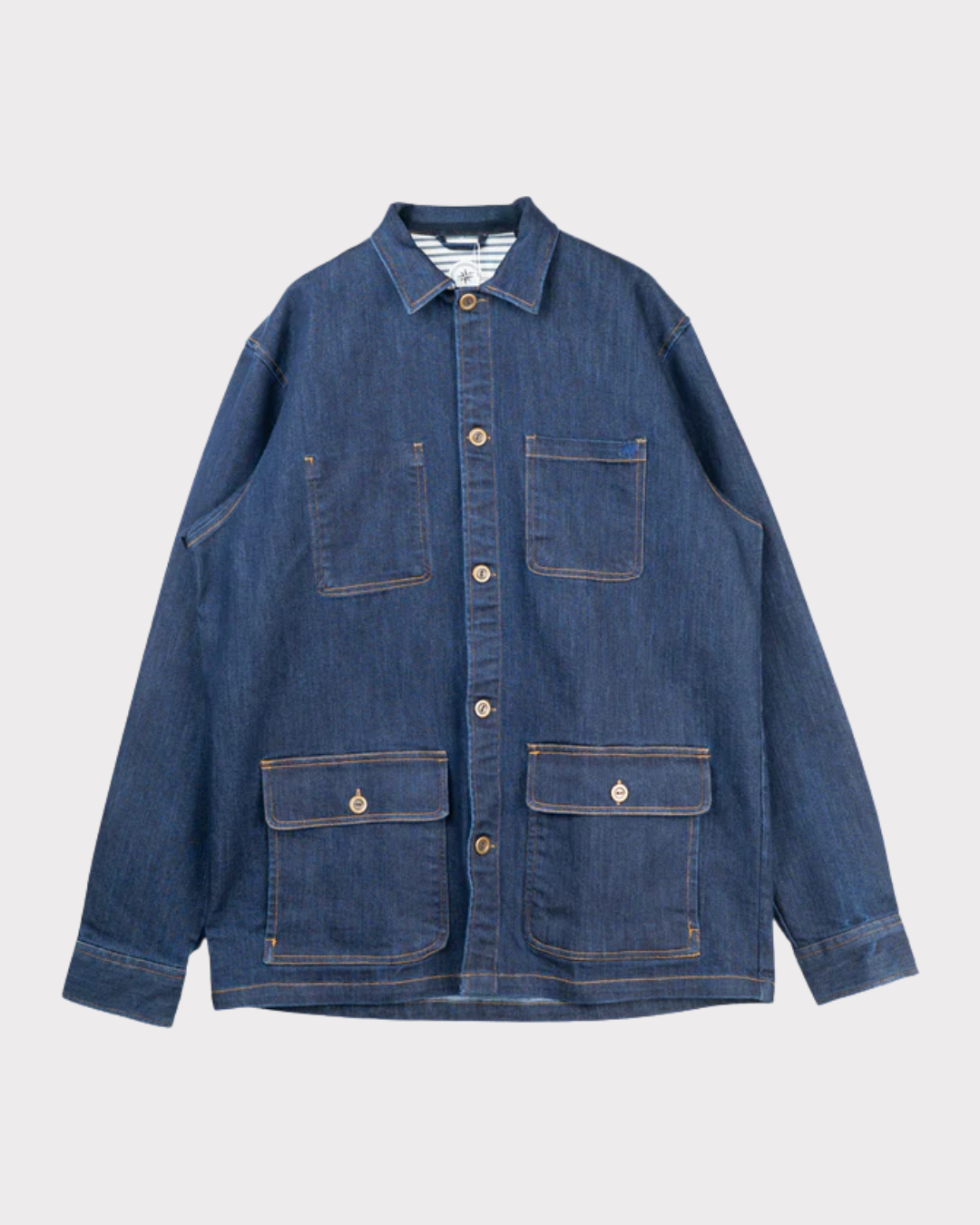 Marine Denim Jacket-Ytterjakker-Lakor-Aandahls