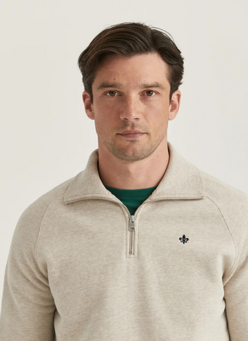 Maryon Half Zip Sweatshirt-Sweat-Morris-Aandahls