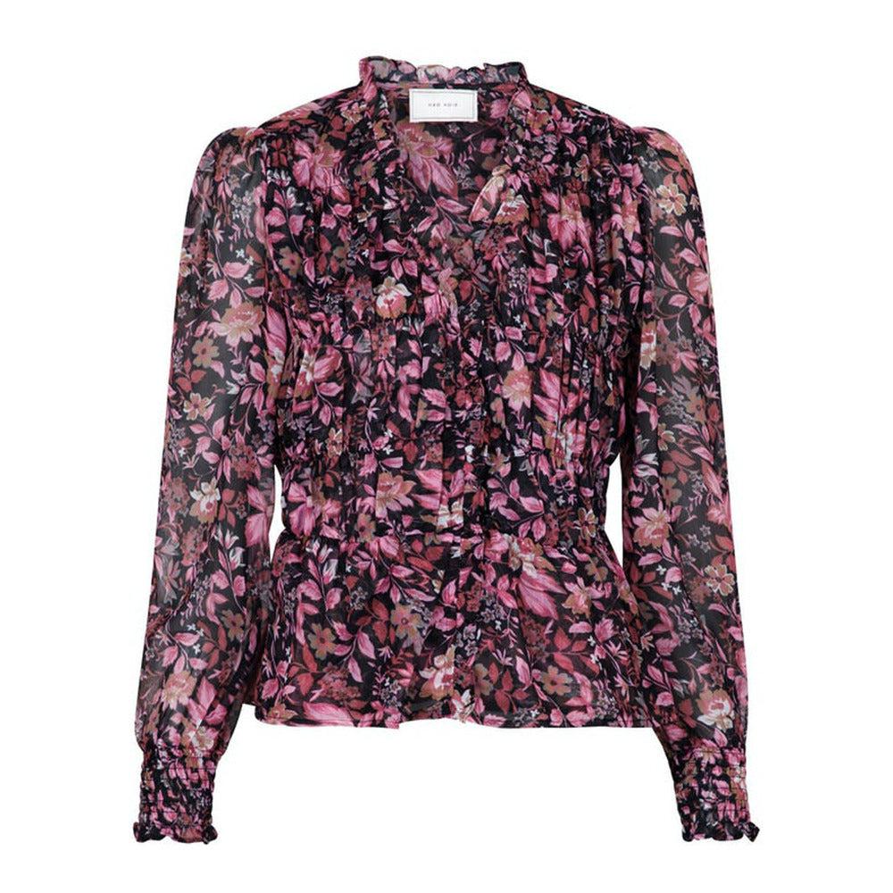Mata botanic dream blouse-Bluser-Neo Noir-Aandahls