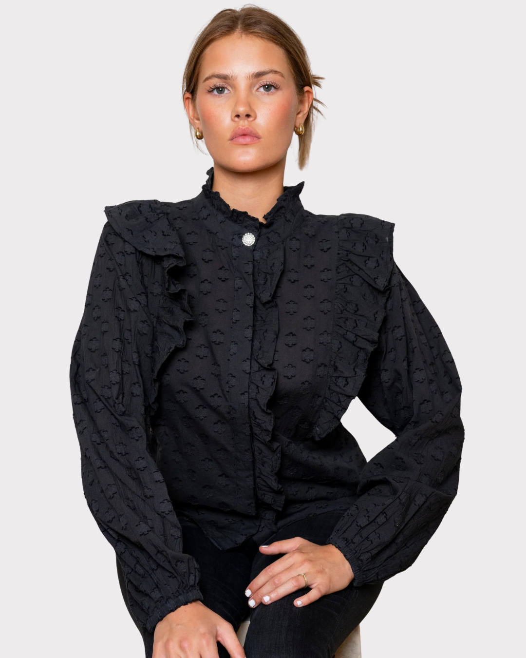 Maya blouse-Overdel-MISSMAYA-Aandahls