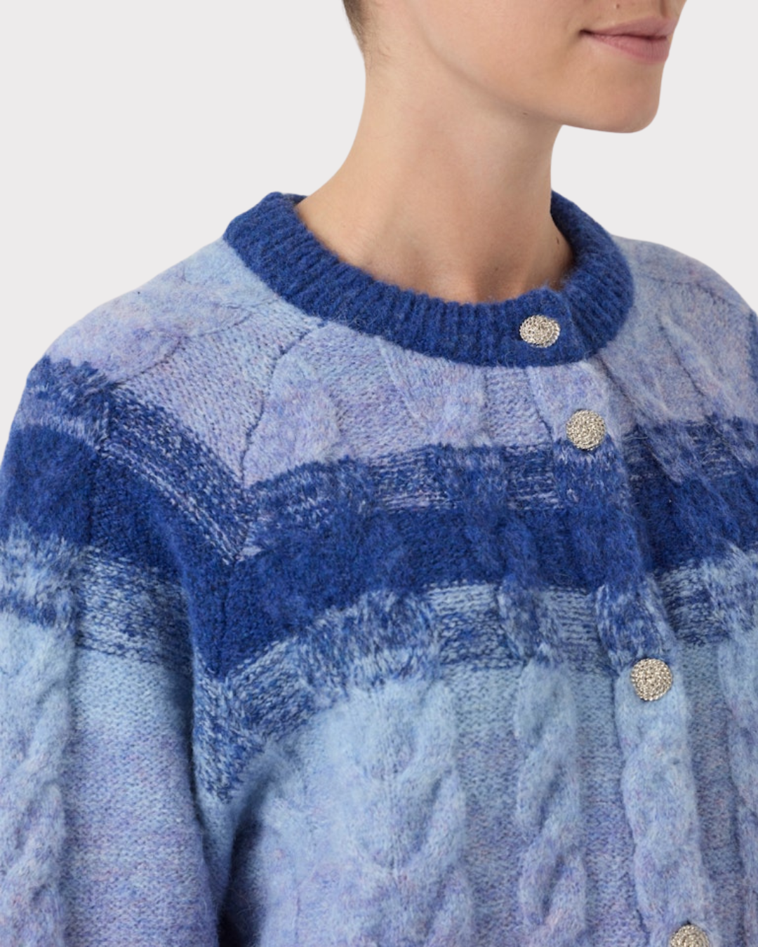 Megano Knit Short Cardigan-Genser-YAS-Aandahls