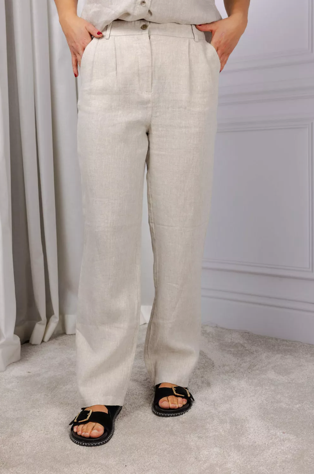 Meloe pants-Bukse-SAND-Aandahls
