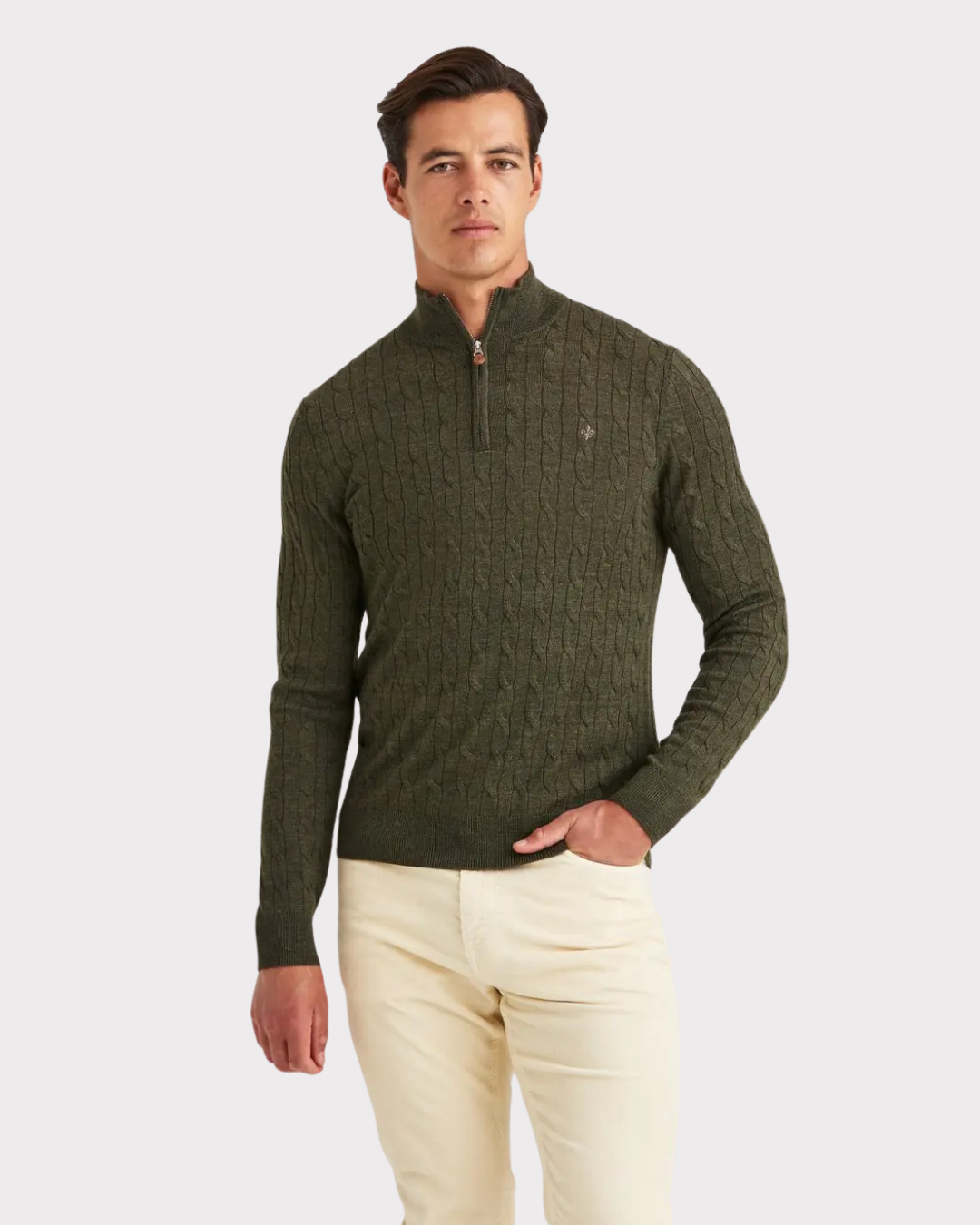 Merino Cable John Zip-Genser-Morris-Aandahls