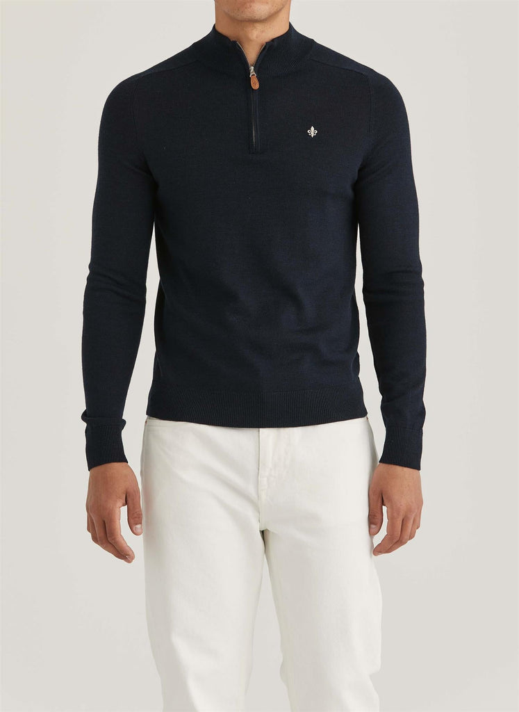 Merino John Zip-Strikk-Morris-Aandahls