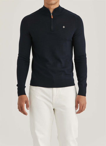 Merino John Zip-Strikk-Morris-Aandahls