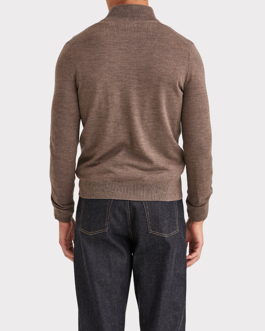 Merino zip cardigan-CARDIGAN-Morris-Aandahls