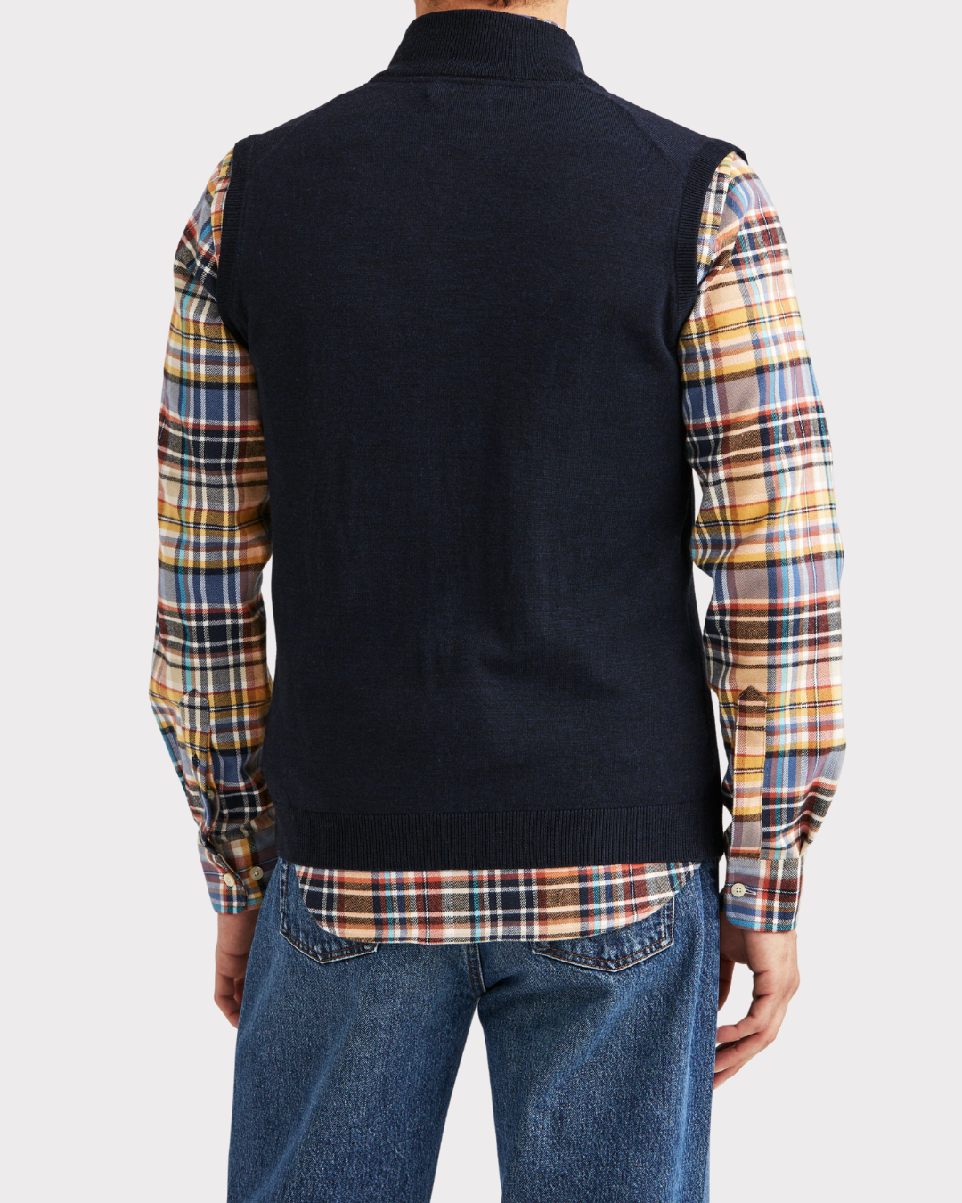 Merino zip vest-Genser-Morris-Aandahls