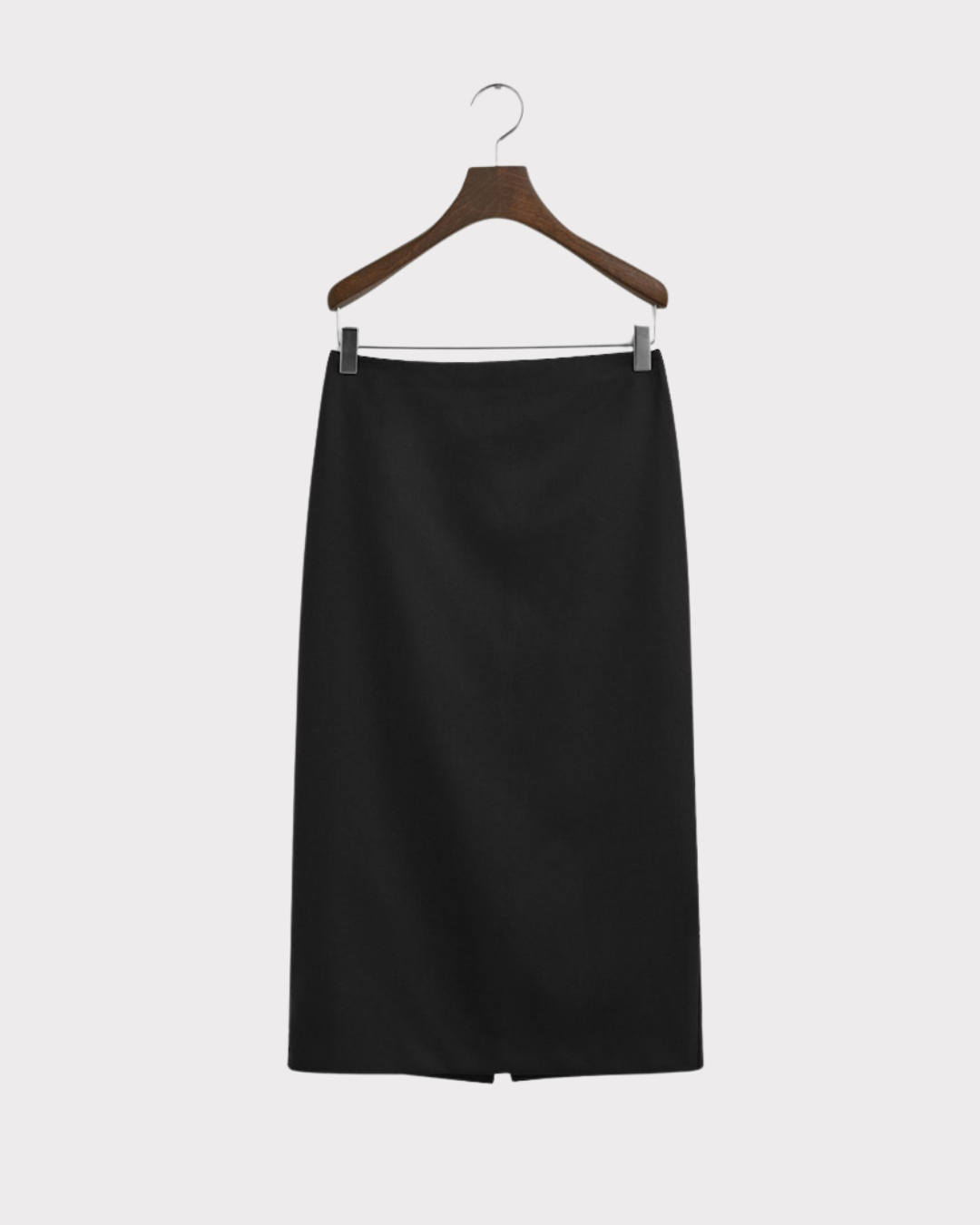 Midi Wool Blend Pencil Skirt-Skjørt-Gant-Aandahls