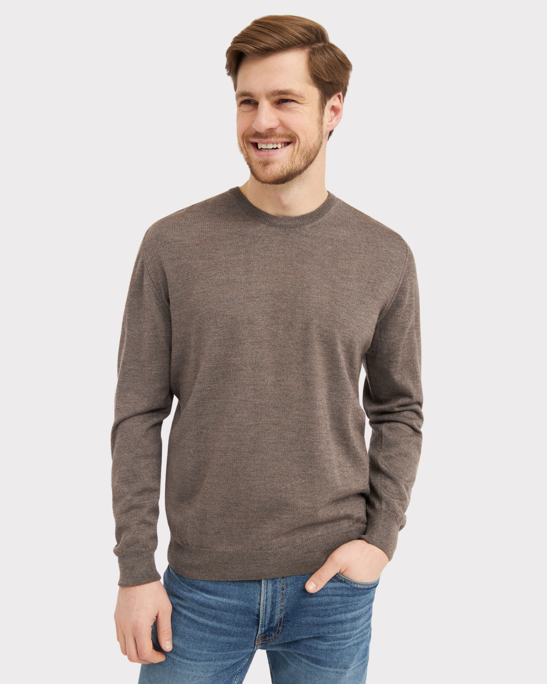 Milan pullover O neck-Genser-Clipper-Aandahls