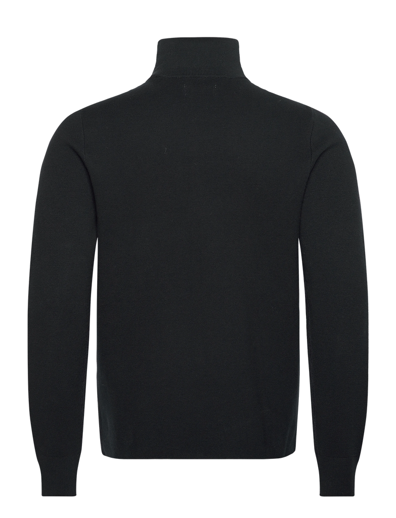 Milano Knit Cotton Half Zip-Genser-Gant-Aandahls