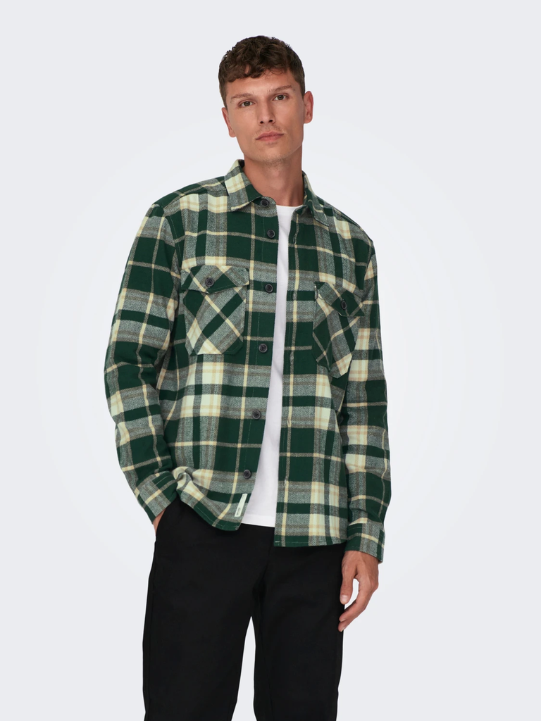 Milo Life Ovr Check Shirt-Skjorte-Only & Sons-Aandahls