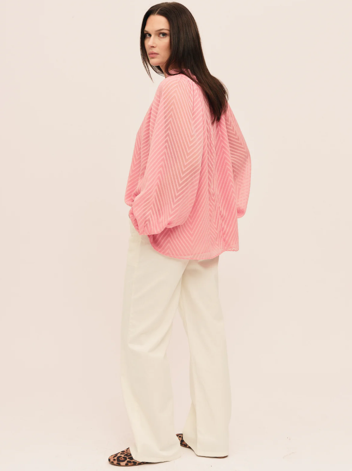 Mimosa split Blouse-Topper-OnceUntold-Aandahls