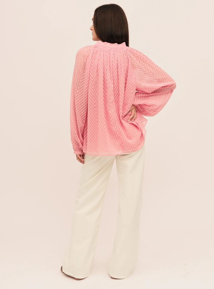 Mimosa split Blouse-Topper-OnceUntold-Aandahls