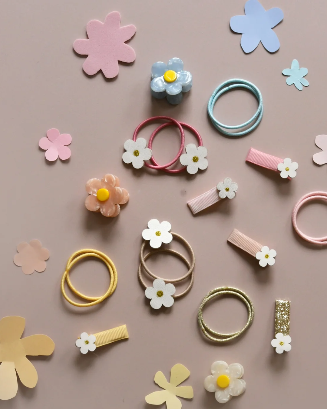 Mini Daisy Claw Clips 3pack-Hårpynt-Rockahula-Aandahls