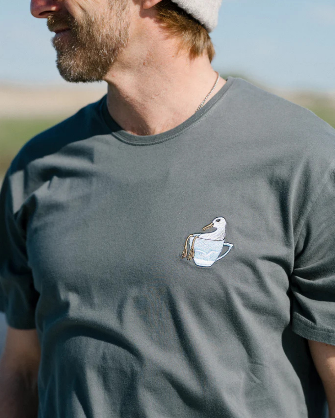 Mini Seagull in a cup-T-shirt-Lakor-Aandahls