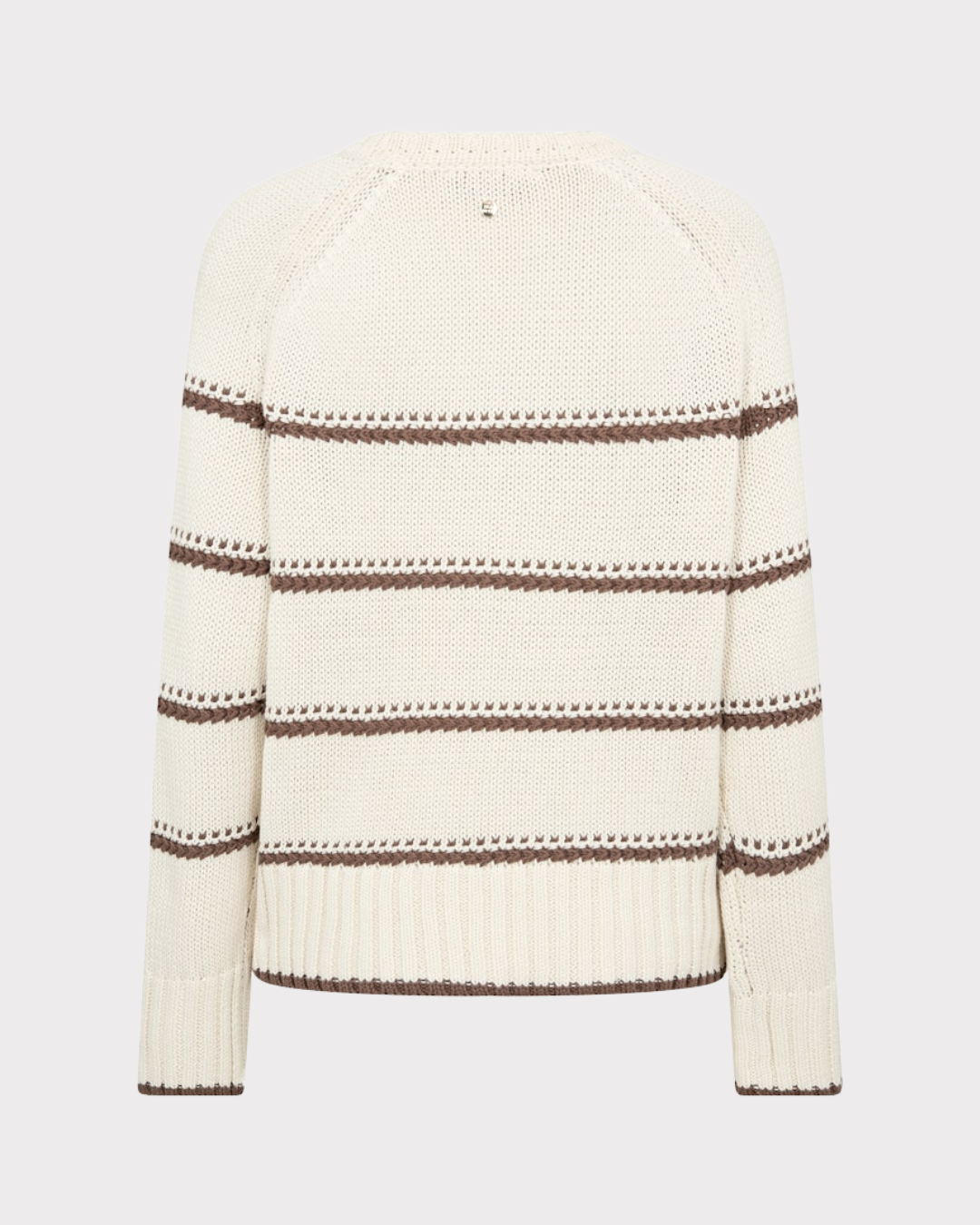 Mmrola Bine Stripe Crewneck Knit-Genser-Mos Mosh-Aandahls