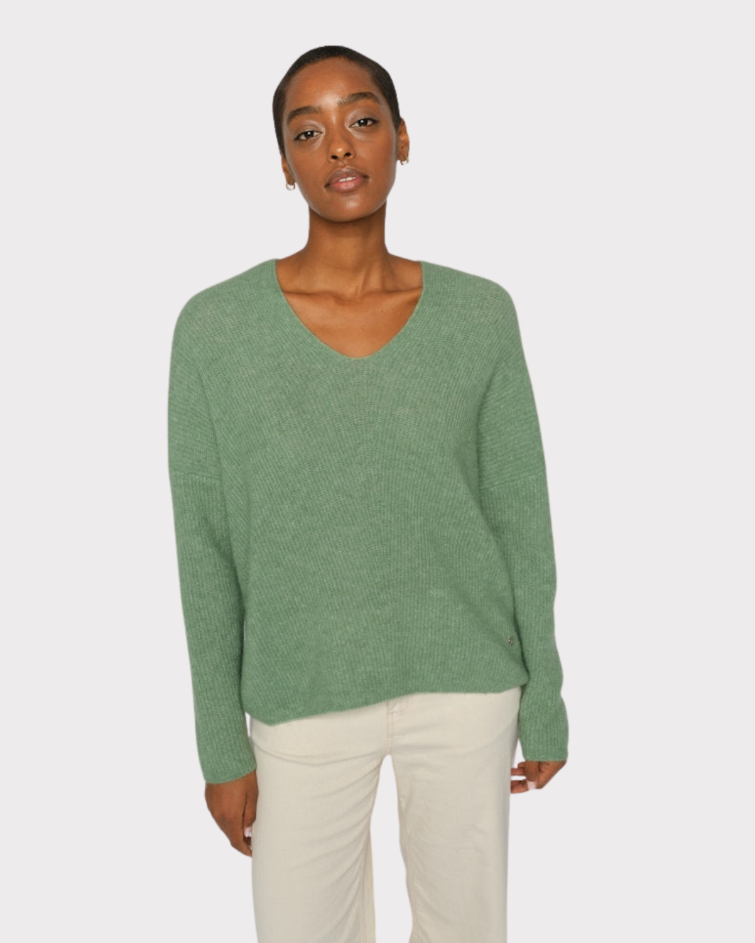Mmthora V-Neck Knit-Genser-Mos Mosh-Aandahls