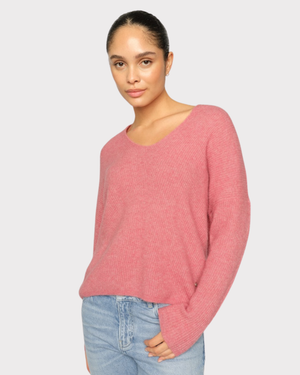 Mmthora V-Neck Knit-Genser-Mos Mosh-Aandahls
