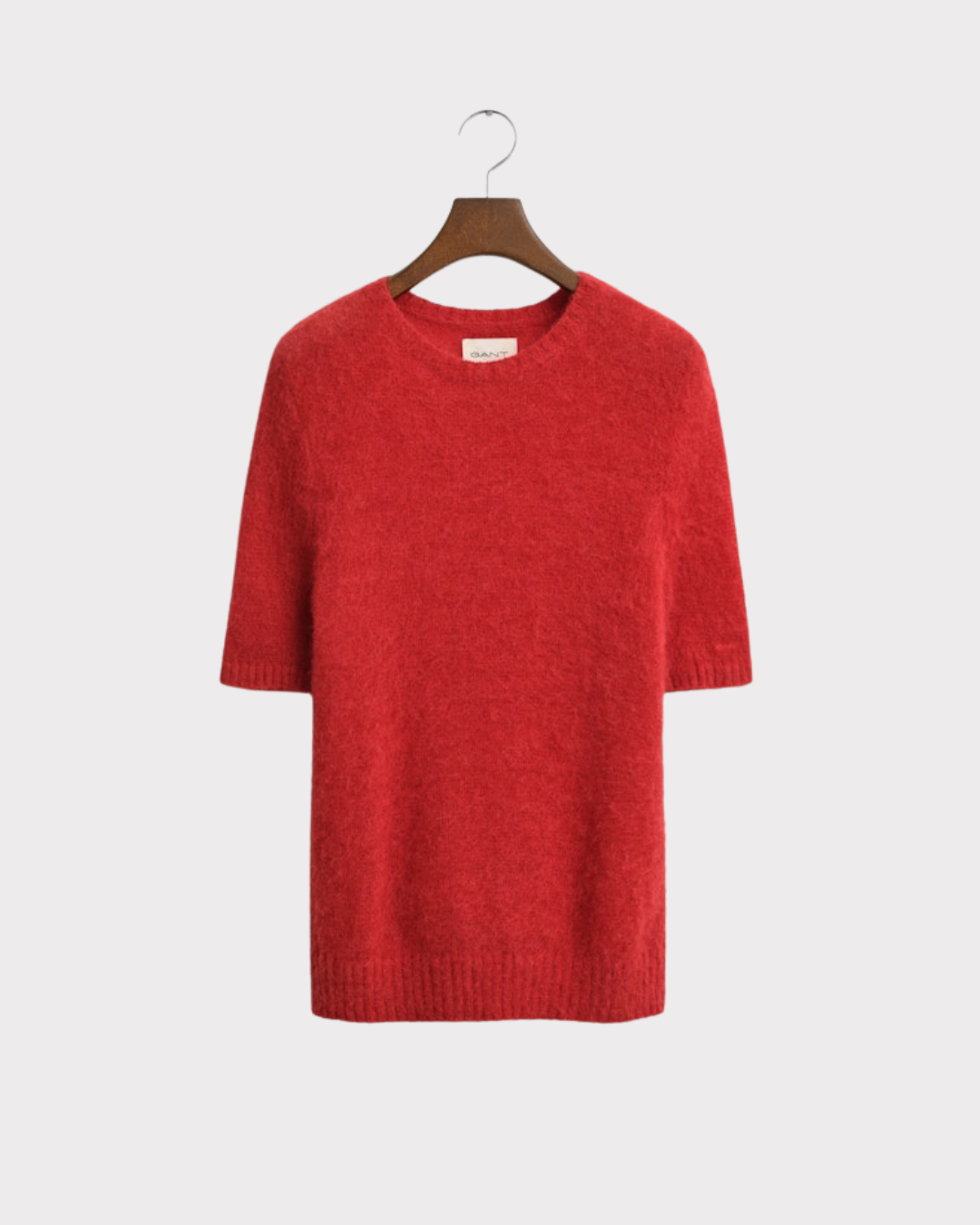 Mohair Blend Ss C-Neck-Genser-Gant-Aandahls