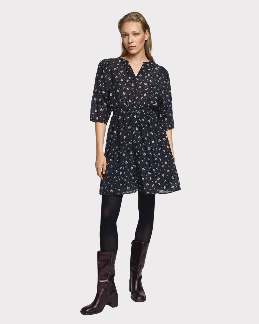 MschNancy Dress Aop-Kjole-MSCH Copenhagen-Aandahls