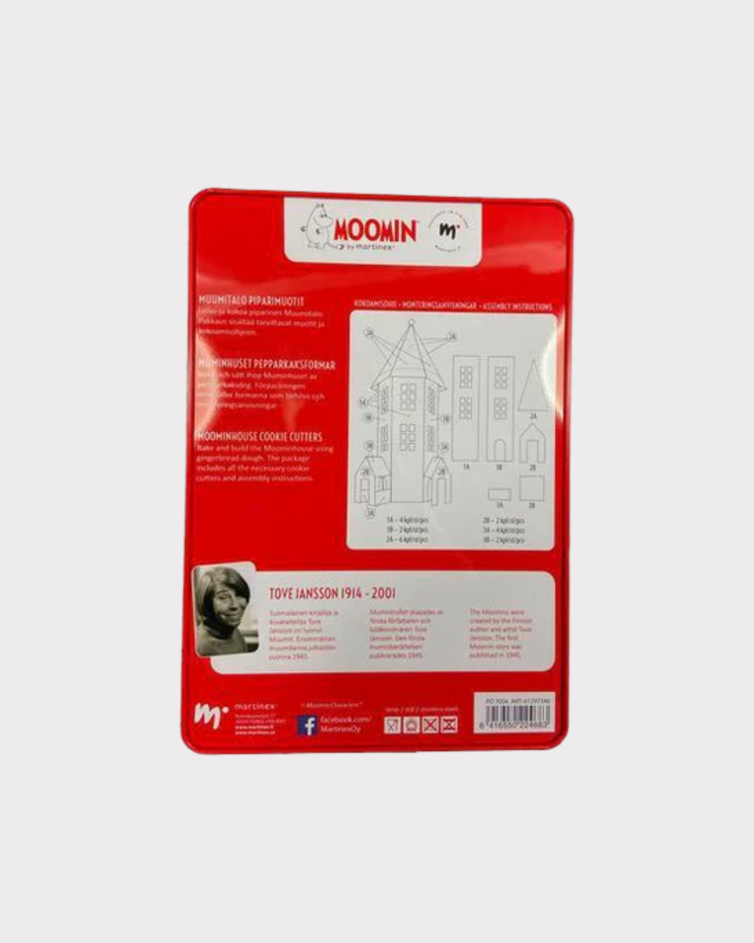 Mummi Mummihuset pepperkakeformer-Dekor-Inspirasjon Forlag-Aandahls