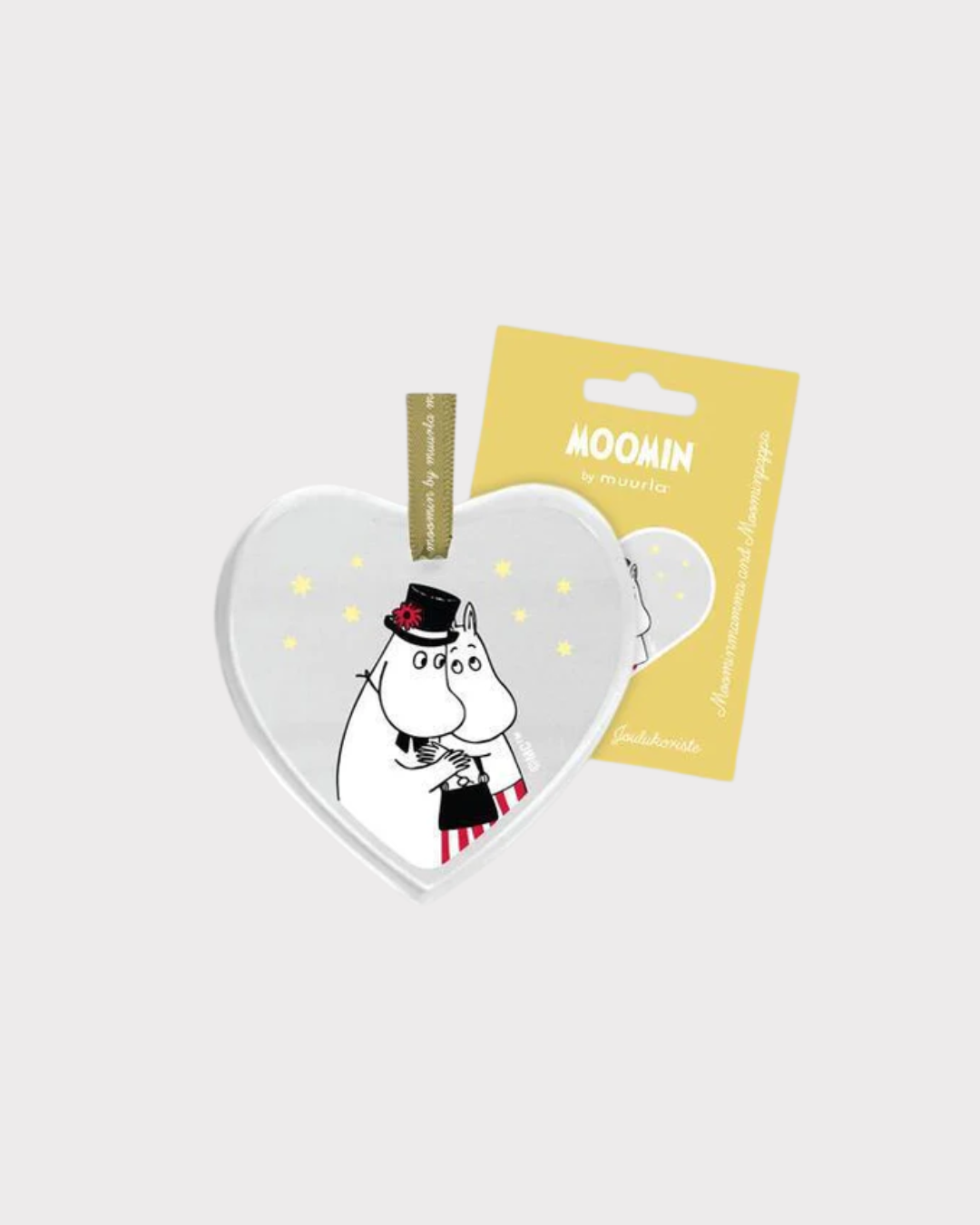 Mummi glassdekor - jul (mamma og pappa)-Dekor-Inspirasjon Forlag-Aandahls