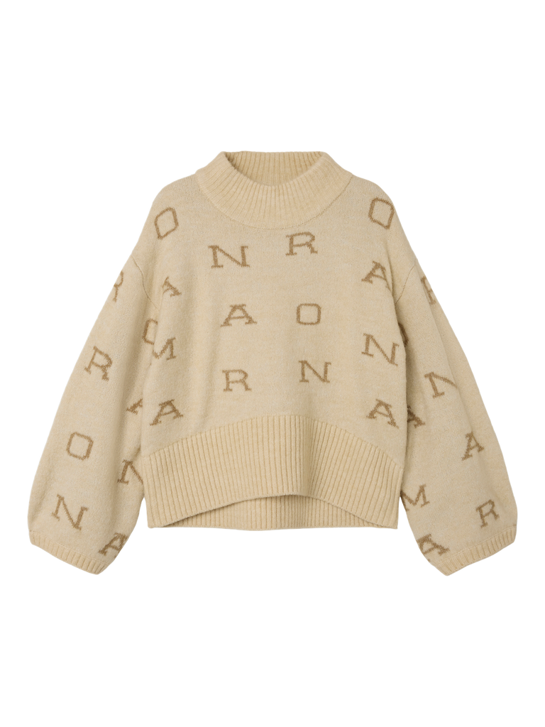 NKFNEIFY LS OVERSIZE KNIT-Strikk-Name it-Aandahls