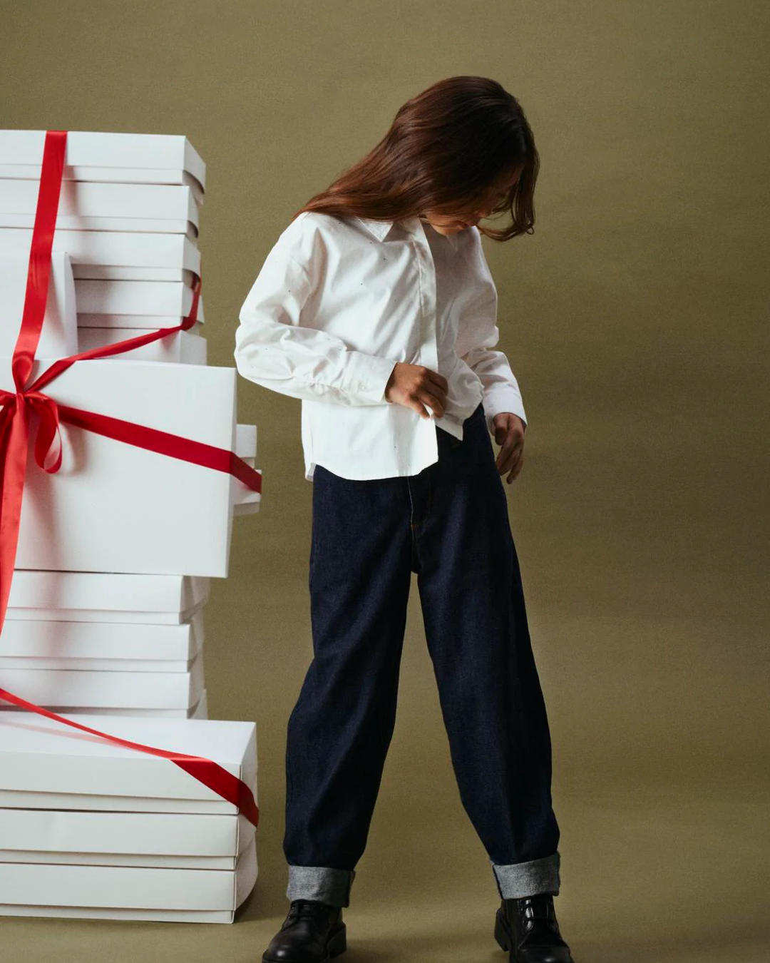 NKFOLARA LS SHORT LOOSE SHIRT-Skjorter-Name it-Aandahls