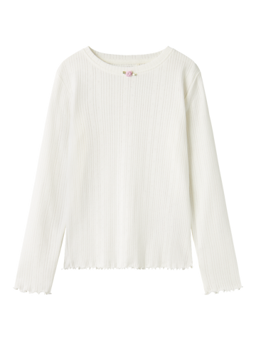 NKFSILKE LS SLIM TOP-Topper-Name it-Aandahls