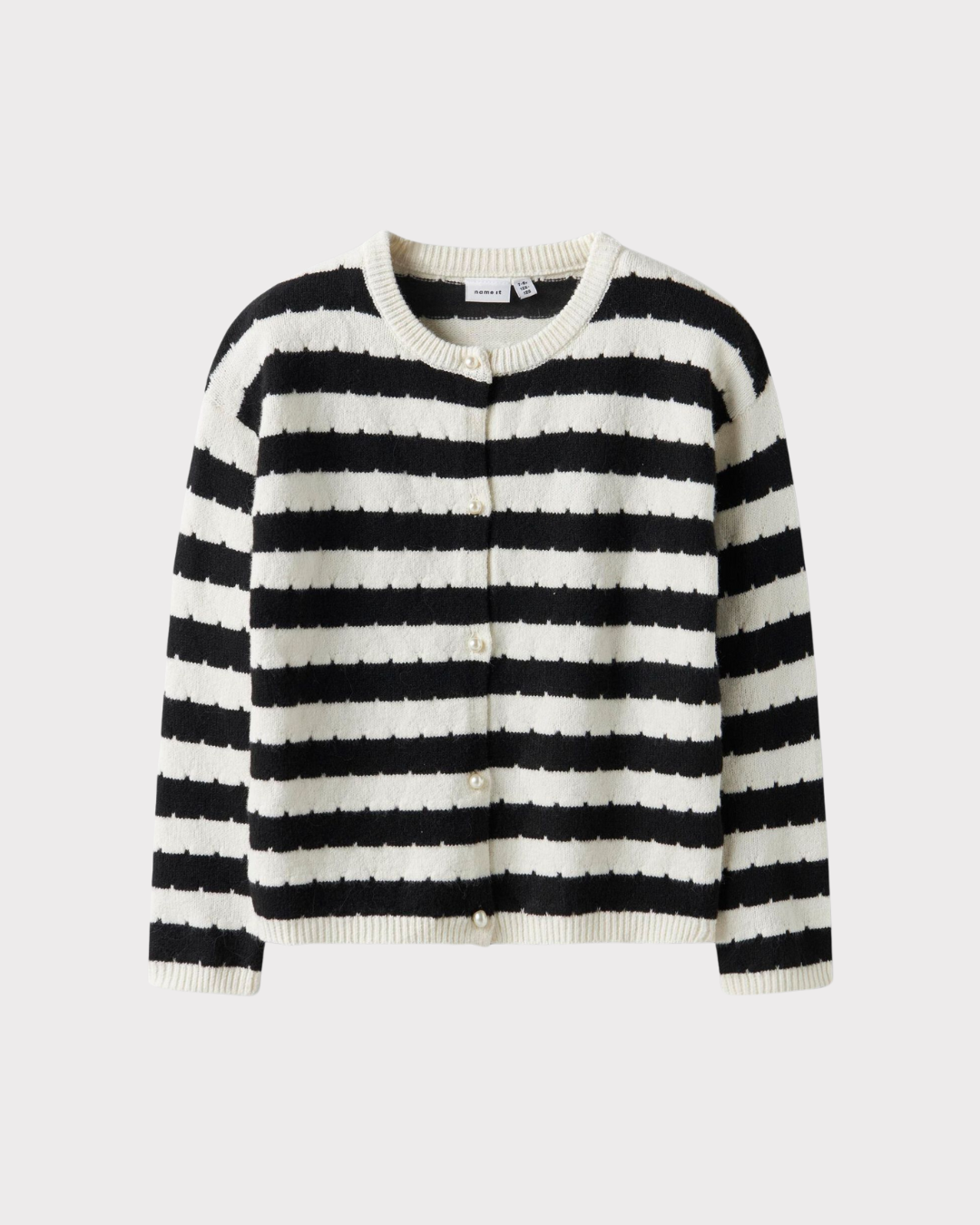 NKFSYLVEA LS LOOSE KNIT CARD-Cardigan-Name it-Aandahls