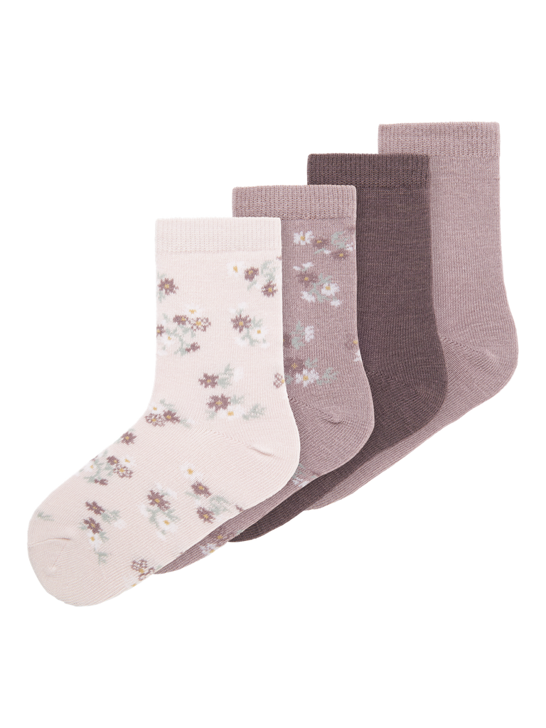 NKFWAK WO/BL 4P SOCK-Accessories-Name it-Aandahls