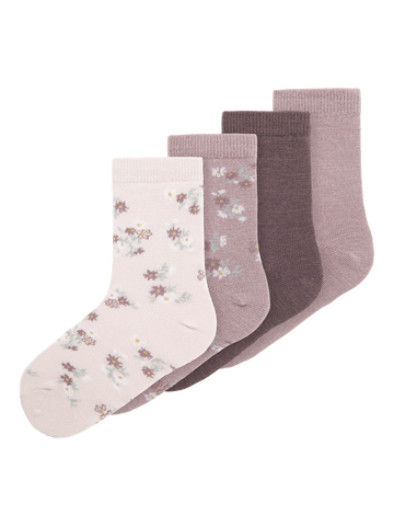 NKFWAK WO/BL 4P SOCK-Accessories-Name it-Aandahls