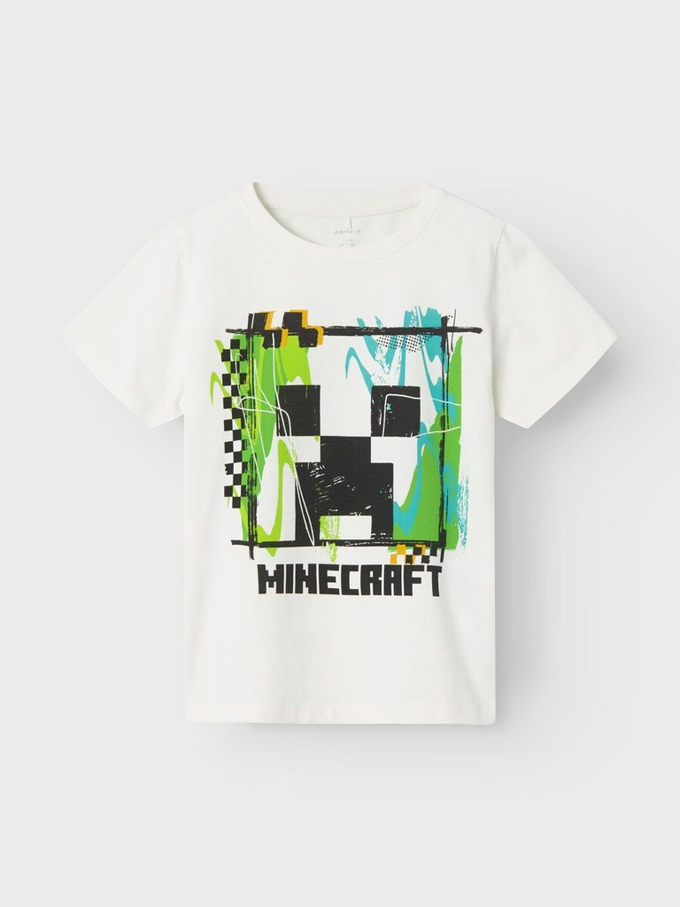 NKMJoshi Minecraft SS Top Box BFU-T-shirt-Name it-Aandahls