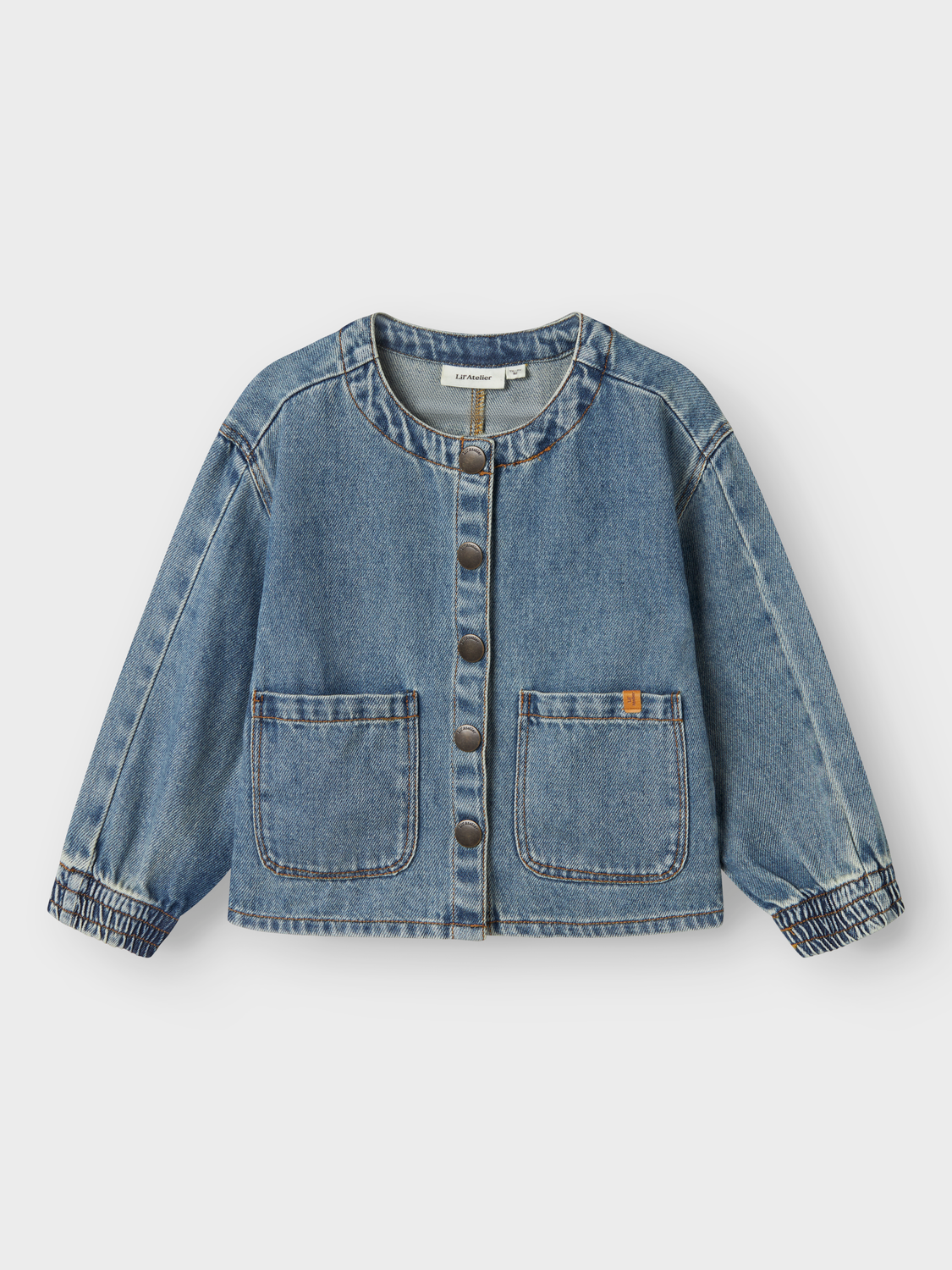 NMFKarole LS DNM Shirte 4016-CJ LIL-Skjorte-Lil-Atelier-Aandahls