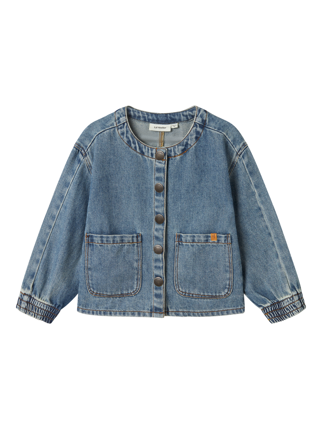 NMFKarole LS DNM Shirte 4016-CJ LIL-Skjorte-Lil-Atelier-Aandahls