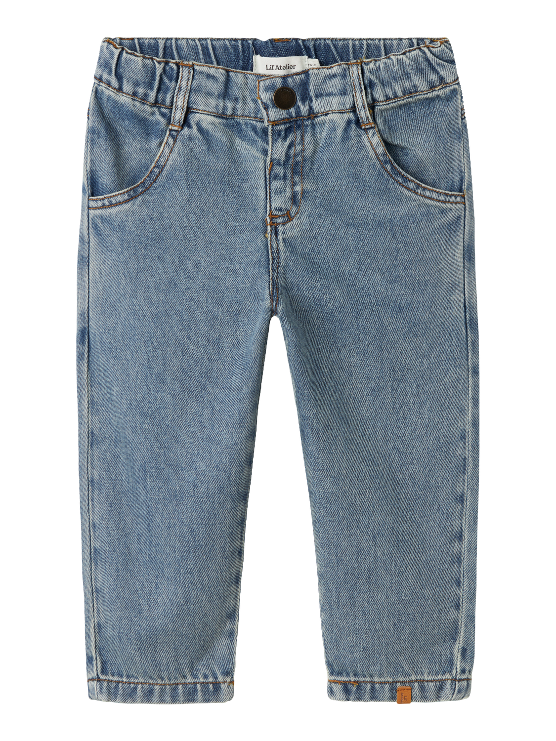 NMFKarole Loose Jeans 4016-CJ LIL-Jeans-Lil-Atelier-Aandahls
