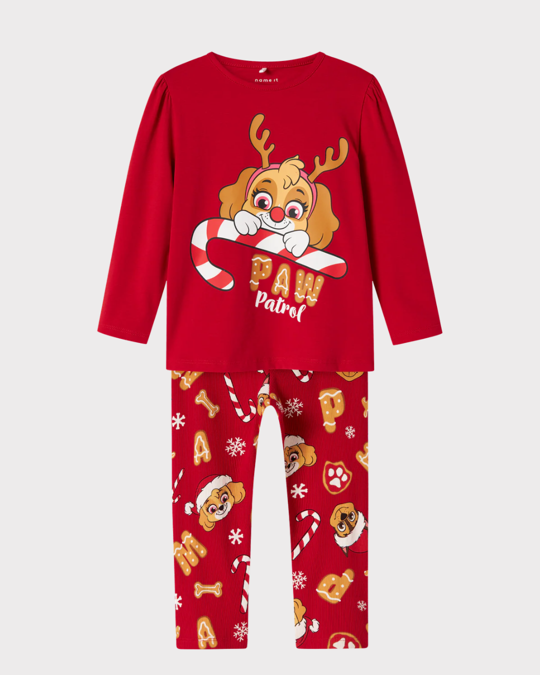 NMFSARBA PAW LS NIGHTSET CPLG-Sweat-Name it-Aandahls